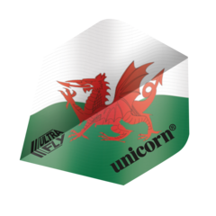 Plumas Unicorn Ultrafly Wales Flag PLUS