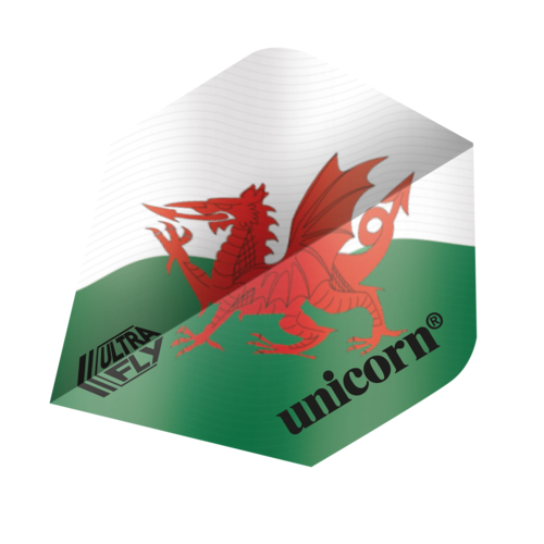 Unicorn Plumas Unicorn Ultrafly Wales Flag PLUS