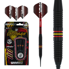 Dardos Winmau Outrage 1 Brass Punta de Plástico