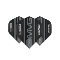 Plumas Winmau Prism Alpha Black MVG Grey
