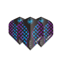 Plumas Winmau Prism Zeta Black & Purple