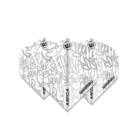 Plumas Winmau Mega Standard Graphic White