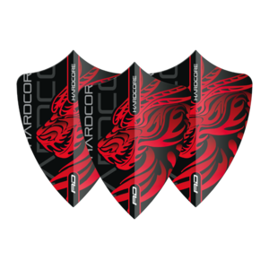 Plumas Red Dragon Jonny Clayton Hardcore Dragon Freestyle Red