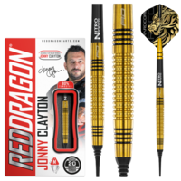 Dardos Red Dragon Jonny Clayton Oro 90% Punta de Plástico