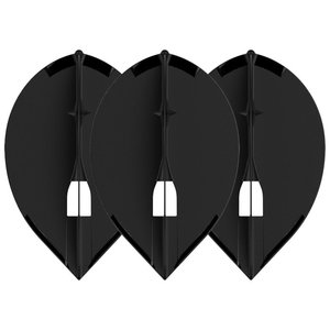 Plumas L-Style Champagne L2 Teardrop Black