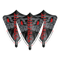 Plumas Red Dragon Peter Wright Snakebite Double World Champion Freestyle Red Eyes