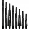 Cosmo Darts Cañas Cosmo Darts Fit Carbon Normal - Black - Locked - 4 Pack