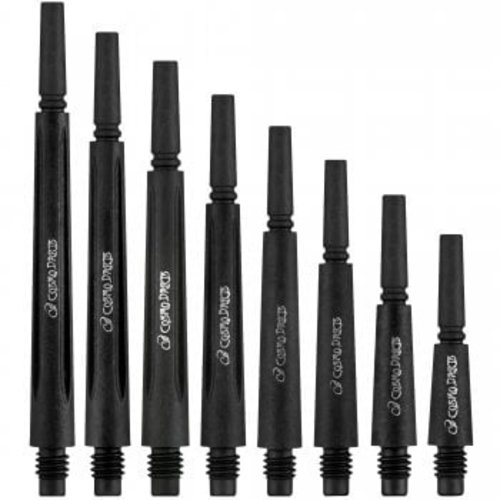 Cosmo Darts Cañas Cosmo Darts Fit Carbon Normal - Black - Locked - 4 Pack