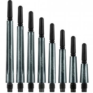 Cañas Cosmo Darts Fit  Carbon Normal - Pearl Black - Spinning - 4 Pack