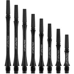 Cañas Cosmo Darts Fit  Carbon Slim - Black - Locked - 4 Pack