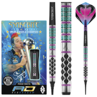 Dardos Red Dragon Peter Wright Supa Venom 90% Punta de Plástico