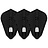 Plumas L-Style Champagne L9D Dimple Fantail Black