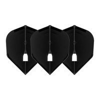 Plumas L-Style Champagne L3 Shape Solid Black