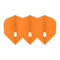 Plumas L-Style Champagne L3 Shape Solid Orange