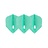 Plumas L-Style Champagne L3 Shape Dimple Pearl Emerald