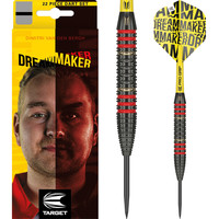 Dardos Target Dimitri van den Bergh Brass Conjunto 22 Piezas