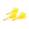 CUESOUL Plumas Cuesoul - Tero Flight System AK5 Rost Diamond - Yellow