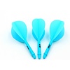 CUESOUL Plumas Cuesoul - Tero Flight System AK5 Rost Teardrop - Blue