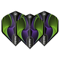 Plumas Winmau Prism Delta Wave Green & Purple