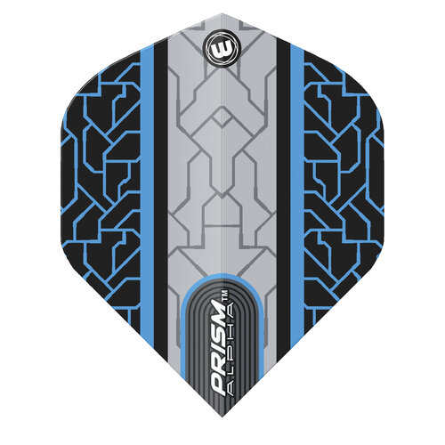 Winmau Plumas Winmau Prism Alpha Grey & Blue