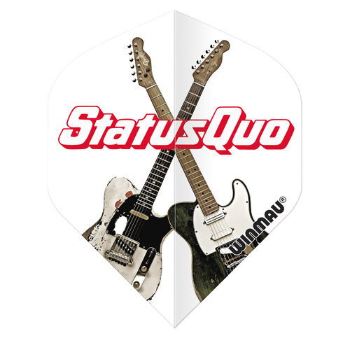 Winmau Plumas Winmau Rock Legends Status Quo - Guitars