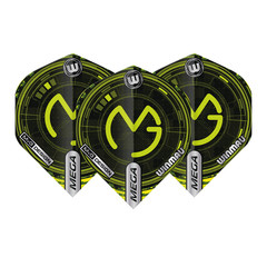 Plumas Winmau Mega Standard MVG Design Black/Green