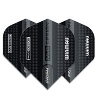 Plumas Winmau Prism Alpha MVG Grey Logo