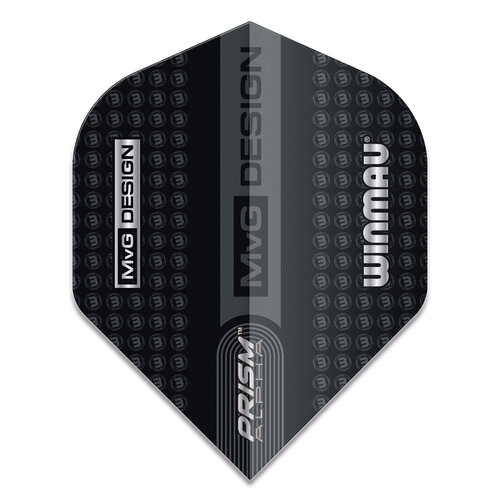 Winmau Plumas Winmau Prism Alpha MVG Grey Logo