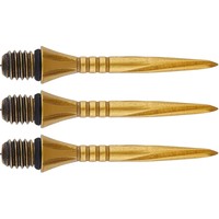 Unicorn Steel Dart Points Volute Converta Oro 27 mm