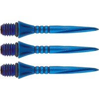 Unicorn Steel Dart Points Volute Converta Blue 27 mm