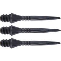 Unicorn Steel Dart Points Volute Converta Black 27 mm