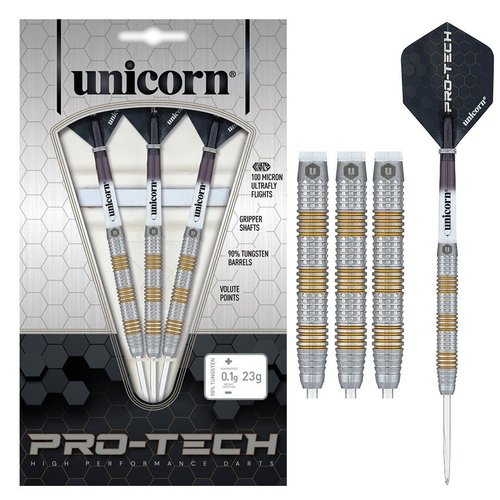 Unicorn Dardos Unicorn Pro-Tech 3 90% Punta de Acero