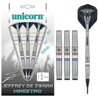 Dardos Unicorn Jeffrey de Zwaan Maestro Phase 2 80% Punta de Plástico