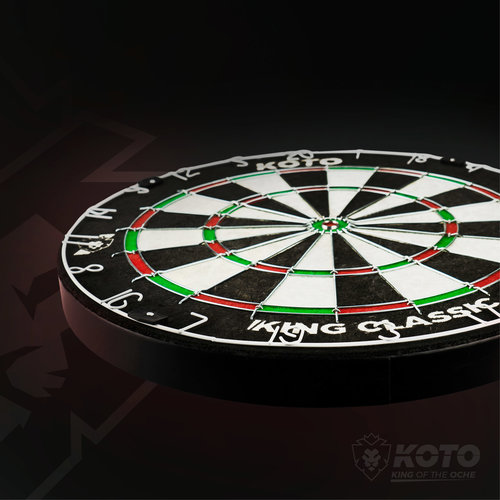 KOTO KOTO King Classic Edition Dartboard - Diana para Principiantes