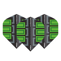 Plumas Red Dragon Hardcore Radical Black & Green Blocks