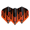 Red Dragon Plumas Red Dragon Hardcore Radical Orange & Black Fan