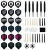 Winmau Winmau Blade 6 + Surround + KOTO Accessory Kit Steeltip Black 90 Pieces - Diana de dardos Set