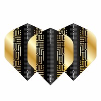 Plumas Red Dragon Hardcore Premium Oro & Black Maze