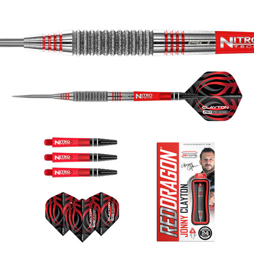 Red Dragon Dardos Red Dragon Jonny Clayton Element 90%  Punta de Acero