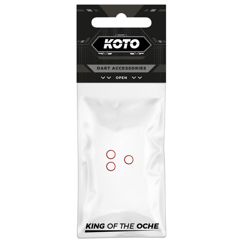 KOTO KOTO Aluminium Flight Lock Rings Red