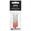 KOTO Cañas KOTO King Grip Coloress Red Clear