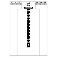 Dartshopper Flex Scoreboard 40x30cm