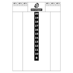 Dartshopper Flex Scoreboard 40x30cm