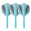 CUESOUL Plumas Cuesoul - Tero Flight System AK5 Rost Black Pattern - Blue Standard