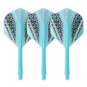 Plumas Cuesoul - Tero Flight System AK5 Rost Black Pattern - Blue Standard