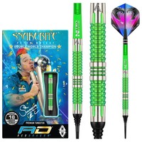 Dardos Red Dragon Peter Wright Snakebite Mamba 2 90% Punta de Plástico