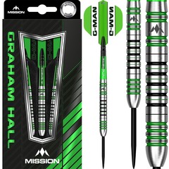 Dardos Mission Graham Hall Black & Green 90%
