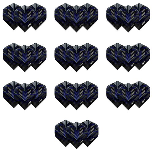 KOTO Plumas KOTO ZIZ-Matrix NO2 Dark Blue - 10 Sets