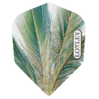 Plumas Loxley Feather Green & Oro NO6