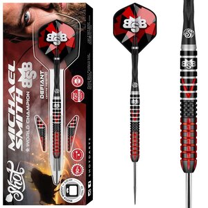 Dardos Shot Michael Smith Defiant 90% Punta de Acero